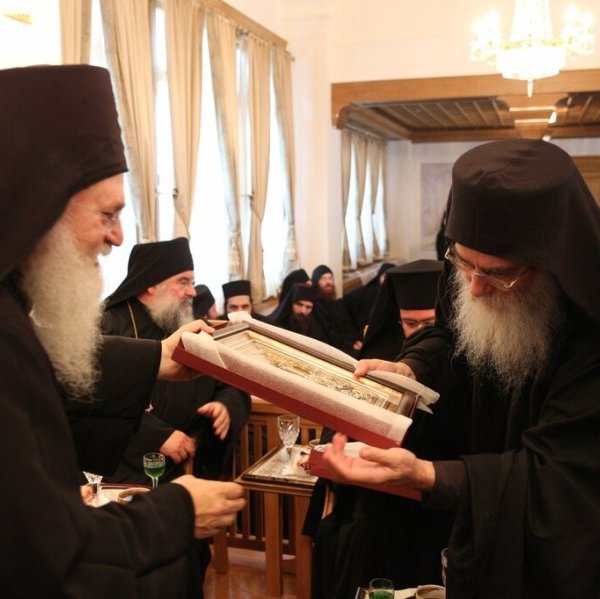Episkepsis Patriarhi Antioheias Ioannou X stin I.M. Moni Vatopaidiou (Paraskevi 30-10-2014) 0032