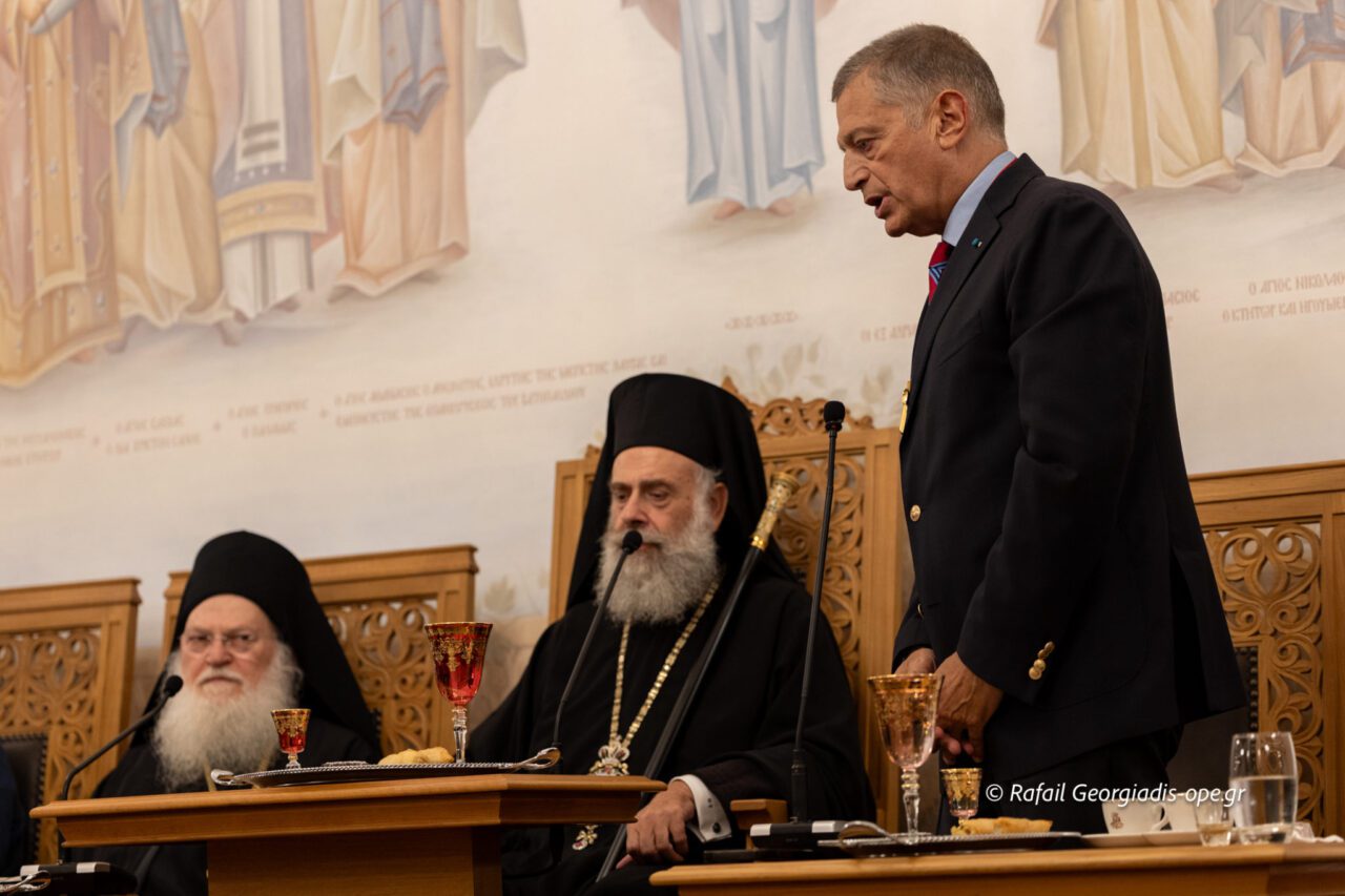 Ομιλίες στο Συνοδικό της Ι.Μ.Μ. Βατοπαιδίου κατά την πανήγυρη της καταθέσεως της Αγίας Ζώνης