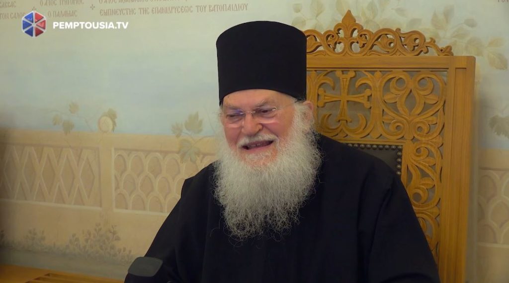 Ο Γέρων Εφραίμ Βατοπαιδινός για την προβολή της ταινίας «Άγιος Παΐσιος» στον Καναδά